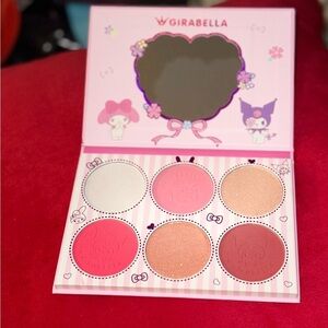 Hello Kitty highlight and blush